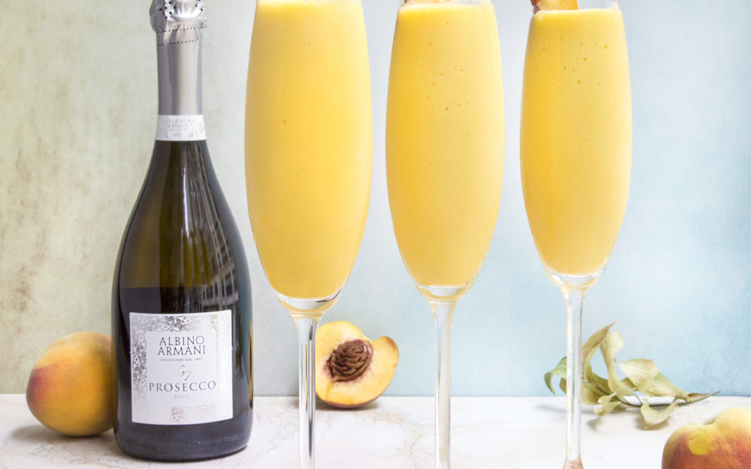 Prosecco DOC Cocktails: Frozen Bellinis